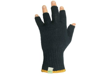 Image of Minus33 Merino Wool Fingerless Glove-Navy-Small
