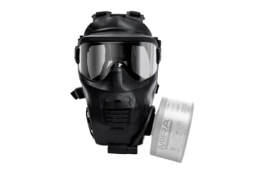 Image of MIRA Safety C21 Full-Face Respirator Tactical Gas Mask 2AE55487, Right, Small, MASR-C21-Kit-S