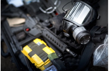 Image of MIRA Safety CM-6M Tactical Gas Mask /no Drinking System, Black, Medium, CM6S