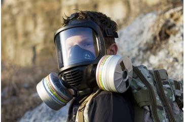 Image of MIRA Safety CM-6M Tactical Gas Mask /no Drinking System, Black, Medium, CM6S