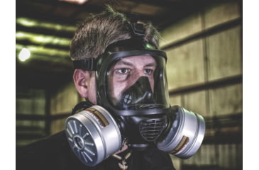 Image of MIRA Safety CM-6M Tactical Gas Mask /no Drinking System, Black, Medium, CM6S