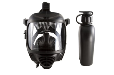 Image of MIRA Safety CM-6M Tactical Gas Mask w/ Drinking System, Black, Medium, CM6M
