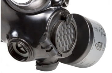 Image of MIRA Safety CM-7M Military Gas Mask, Black, Small, CM7M1, EDEMO1