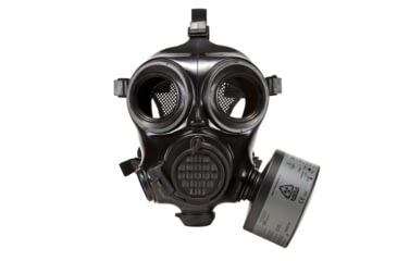 Image of MIRA Safety CM-7M Military Gas Mask, Black, Small, CM7M1, EDEMO1