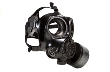 Image of MIRA Safety CM-7M Military Gas Mask, Black, Small, CM7M1, EDEMO1