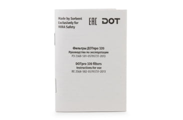 Image of MIRA Safety DotPro 320 40mm Gas Mask Filter, Black, DOTPRO328