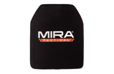 Image of MIRA Safety Level 4 Body Armor Plate, Black, None, MT-LVL4