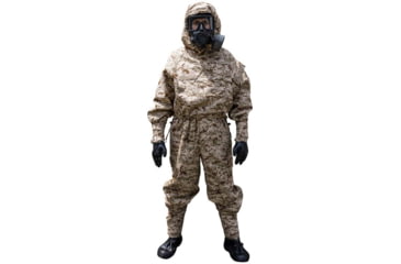 Image of MIRA Safety MOPP-1 CBRN Protective Suit, Desert Digital Camouflage, Large/Extra Large, MOPP-1-2
