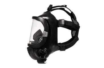 Image of MIRA Safety PROFILM Single Layer Visor Protectors for CM-6M Gas Masks, CM-8M 3X Single Layer Transparent PROFILM, Black, 3-Pack, CM8MPROFILM-SINGLE