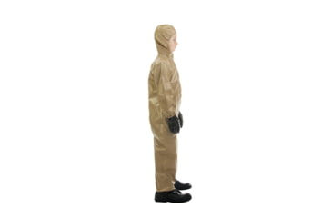 Image of MIRA Safety Protective CBR Hazmat Suit - Kids, Yellow, Small/Medium, HAZSUITSMMD