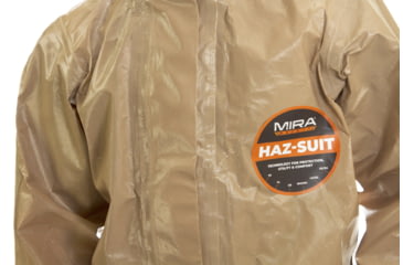 Image of MIRA Safety Protective CBR Hazmat Suit - Kids, Yellow, Small/Medium, HAZSUITSMMD