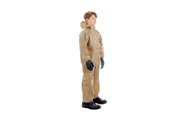 Image of MIRA Safety Protective CBR Hazmat Suit - Kids, Yellow, Small/Medium, HAZSUITSMMD
