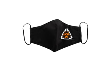 Image of MIRA Safety Protective Face Mask Kit w/Silverplus Biocidal Technology, Black, Medium, PROMASK1