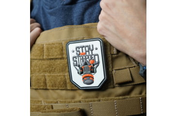 Image of MIRA Safety Stay Stapped PVC Morale Patch, Multi, One Size, STAYSTRAPPEDPATCH