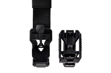 Image of MIRA Safety TAPR Tactical Air-Purifying Respirator Mask, ARC Rail Fidlock Connectors, Black, TAPRKIT-3