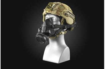 Image of MIRA Safety TAPR Tactical Air-Purifying Respirator Mask, Standard Kit, Black, TAPRKIT-1