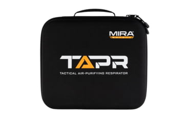 Image of MIRA Safety TAPR Tactical Air-Purifying Respirator Mask, Standard Kit, Black, TAPRKIT-1