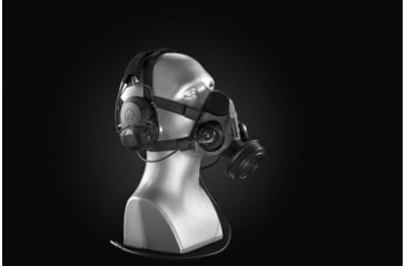 Image of MIRA Safety TAPR Tactical Air-Purifying Respirator Mask, Standard Kit, Black, TAPRKIT-1