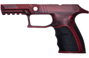 Image of Mirzon Enhanced Grip Module, SIG Sauer P320, Distressed Red, MRZNEG2DR