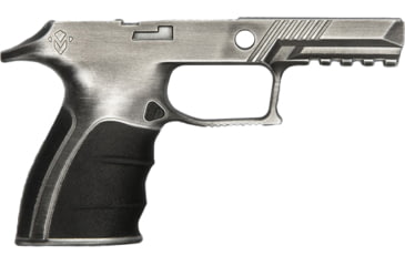 Image of Mirzon Enhanced Grip Module, SIG Sauer P320, Distressed Steel, MRZNEG2-DS