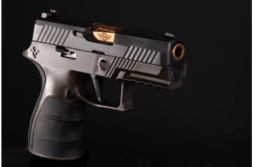 Image of Mirzon Enhanced Grip Module, P320, Midnight Bronze, MRZNEG2-MB