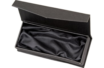 Image of Miscellaneous Gift Box, Measures 5 1/8in X 2 1/8in X 1 1/8in, Black Cardboard Construction With Magnetic Lid Closure, Foam Insert, MI160