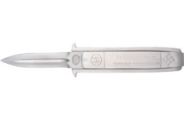 Image of Miscellaneous Paratrooper Dagger Fixed Blade Knife,3in,Stainless Double Edge Dagger Blade,Stainless Handle MI1944