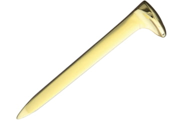 Image of Miscellaneous Railroad Spike Gold Knife, 6.5 overall, A0023G GOLDEN