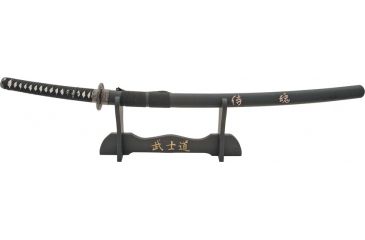 Image of Miscellaneous Samurai Spirit Katana,26.25in,Sharpened Stainless Blade,White Imitation Rayskin Handle M2954