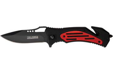 Image of Miscellaneous Speed Assisted Two Tone Folding Knife,3.25in,Assisted Opening Blade,Black Anodized Alum Handle M3841