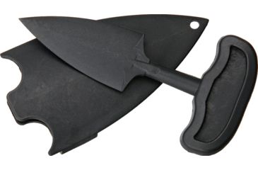 Image of Miscellaneous Sticker T-Handle Push Dagger, 2.5in, Fingergrooved Handle, MIL1053
