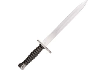 Image of Miscellaneous Swiss Combat Knife Fixed Blade Knife, 9.5in, Black Metal Handle M4274