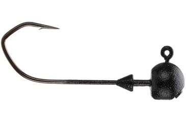 Image of Missile Baits NedBall Head, 3 Per Pak, 3/16oz, Black, MBNBH316-BLK