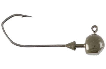 Image of Missile Baits NedBall Head, 3 Per Pak, 3/16oz, Green Pumpkin, MBNBH316-GP