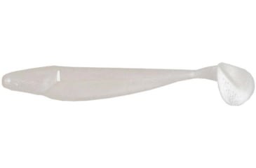 Image of Missile Baits Shockwave 3.5in Soft Bait, 8 pack, Pearl White, MBSW35-PW