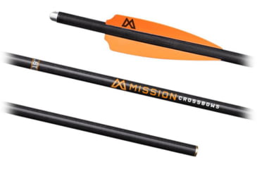 Image of Mission Crossbows Premium Bolt Pack - 3 Pack, 19 inch, 250 Grain, Black/Orange, 80793