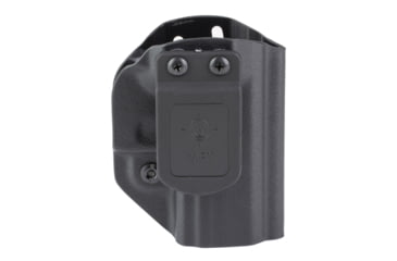 Image of Mission First Tactical AIWB/OWB Series, Appendix/Inside/Outside Waistband Holster, Fits Canik METE MC9, Boltaron, Black, Ambidextrous, Includes 1&quot; Belt Clip, HCKMC9AIWBA-BL