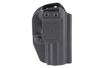 Image of Mission First Tactical AIWB/OWB Series, Appendix/Inside/Outside Waistband Holster, Fits Canik TP9SF/SF Elite, Boltaron, Black, Ambidextrous, Includes 1&quot; Belt Clip, HCKTP9AIWBA-BL
