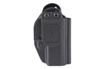 Image of Mission First Tactical AIWB/OWB Series, Appendix/Inside/Outside Waistband Holster, Fits P365 X-Macro with Icarus Air, Boltaron, Black, Ambidextrous, Includes 1&quot; Belt Clip, HICAMAIWBA-BL