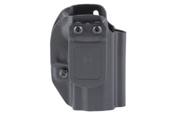 Image of Mission First Tactical AIWB/OWB Series, Appendix/Inside/Outside Waistband Holster, Fits Tauus GX2, Boltaron, Black, Ambidextrous, Includes 1&quot; Belt Clip, HTGX2AIWBA-BL