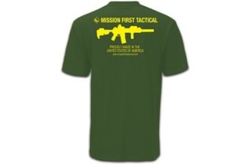Image of Mission First Tactical American T-Shirt, Olive Drab, Small MFTAMT-OD-S