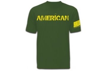 Image of Mission First Tactical American T-Shirt, Olive Drab, Small MFTAMT-OD-S