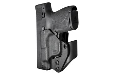 Image of Mission First Tactical Minimalist IWB Holster Smith &amp; Wesson M&amp;P Shield 1.0 &amp; 2.0 9mm/.40 Cal, Ambidextrous, Black, H2SWSHAIWBM