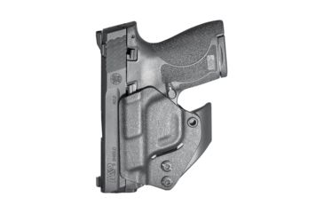 Image of Mission First Tactical Minimalist IWB Holster Smith &amp; Wesson M&amp;P Shield 1.0 &amp; 2.0 9mm/.40 Cal, Ambidextrous, Black, H2SWSHAIWBM