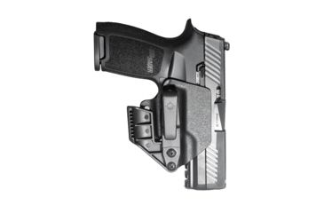 Image of Mission First Tactical Minimalist IWB Holster, SIG Sauer P320, Ambidextrous, Black, H2SG320AIWBM