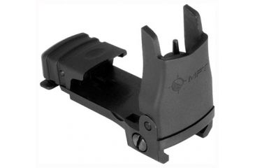 Image of Mission First Tactical Top Mounted Deployable Front Sight, Black, BUPSWF