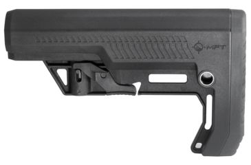 Image of Mission First Tactical Battlelink Extreme Duty Minimalist Stock, AR-15, Mil-Spec, 1.148 Diameter Receiver Extensions, Black, BMSMIL-EXD
