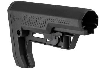 Image of Mission First Tactical Battlelink Extreme Duty Minimalist Stock, AR-15, Mil-Spec, 1.148 Diameter Receiver Extensions, Black, BMSMIL-EXD