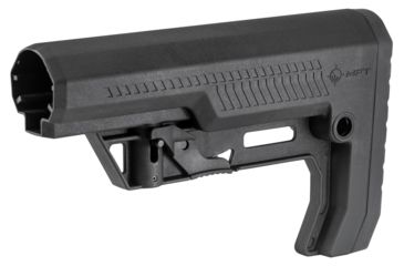 Image of Mission First Tactical Battlelink Extreme Duty Minimalist Stock, AR-15, Mil-Spec, 1.148 Diameter Receiver Extensions, Black, BMSMIL-EXD