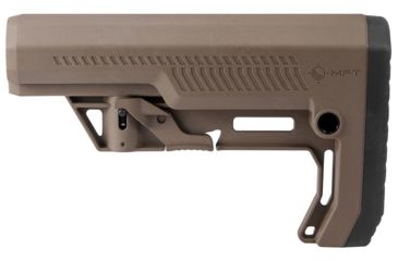 Image of Mission First Tactical Battlelink Extreme Duty Minimalist Stock, AR-15, Mil-Spec, 1.148 Diameter Receiver Extensions, Scorched Dark Earth, BMSMIL-EXD-SDE